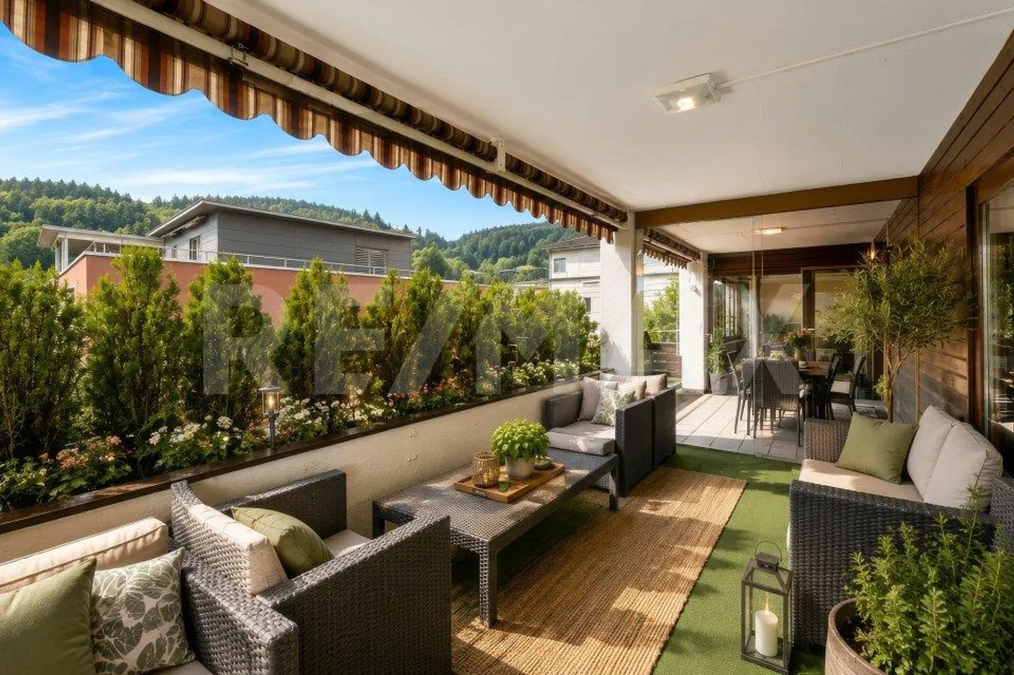 Penthouse mit Terrasse im Zentrum - Foto 11 von 12