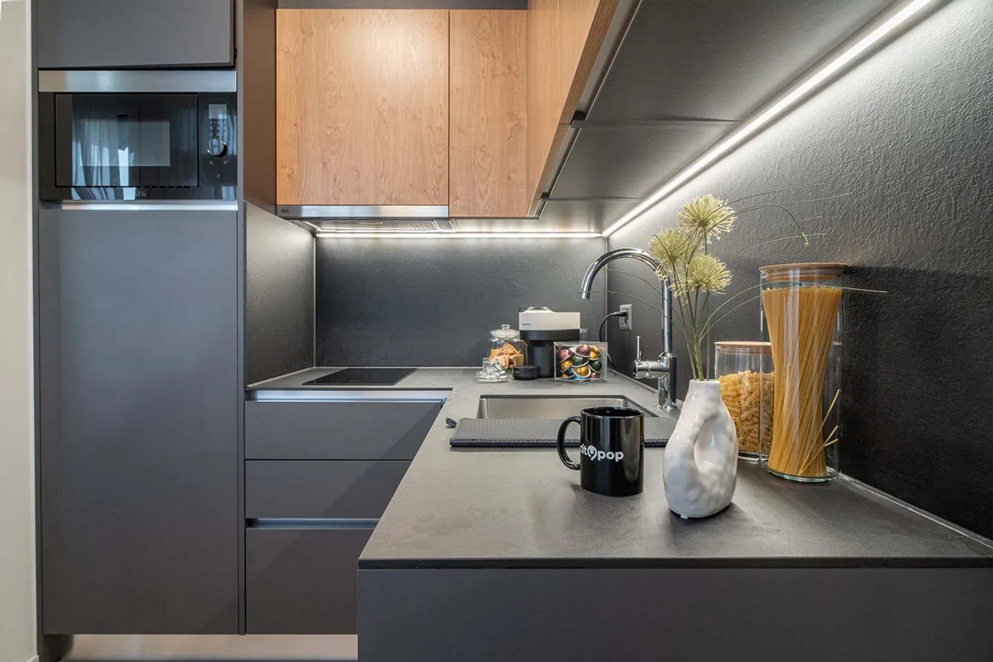 City Pop - Appartements Studio à Bâle, à côté de la gare - Photo 4 sur 13