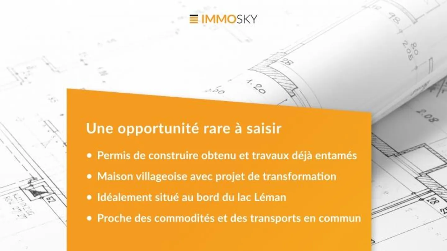 Votre futur projet : Terrain à bâtir avec permis de construire ! - Photo 1 sur 2