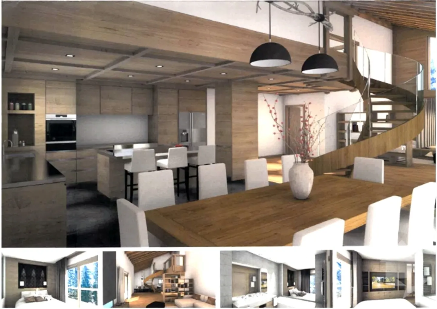 «Magnifico duplex 4,5 pces di alta classe nel centro di Crans» - Foto 1 di 6