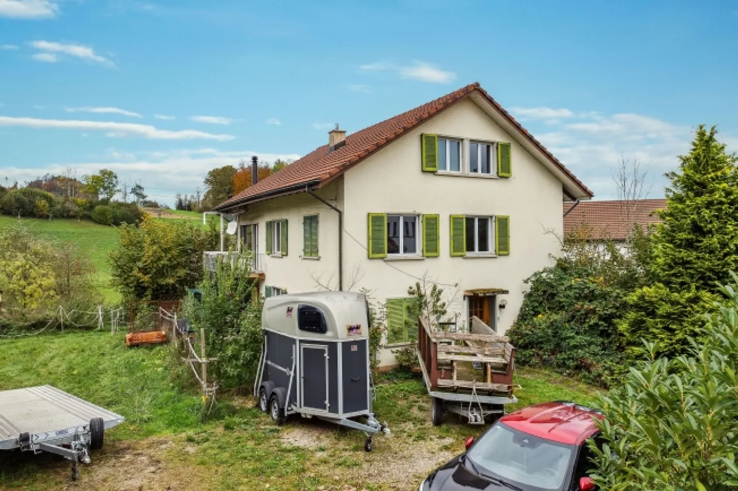 «Mehrfamilienhaus mit zwei 4.5 Zimmer Wohnungen (renovationsbedürftig) und Entwicklungspotenzial» - Foto 9 von 9