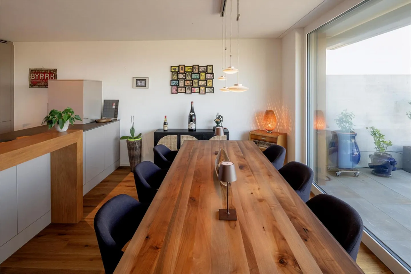 4.5-room terrace apartment with panoramic view in Remetschwil - Photo 7 of 13