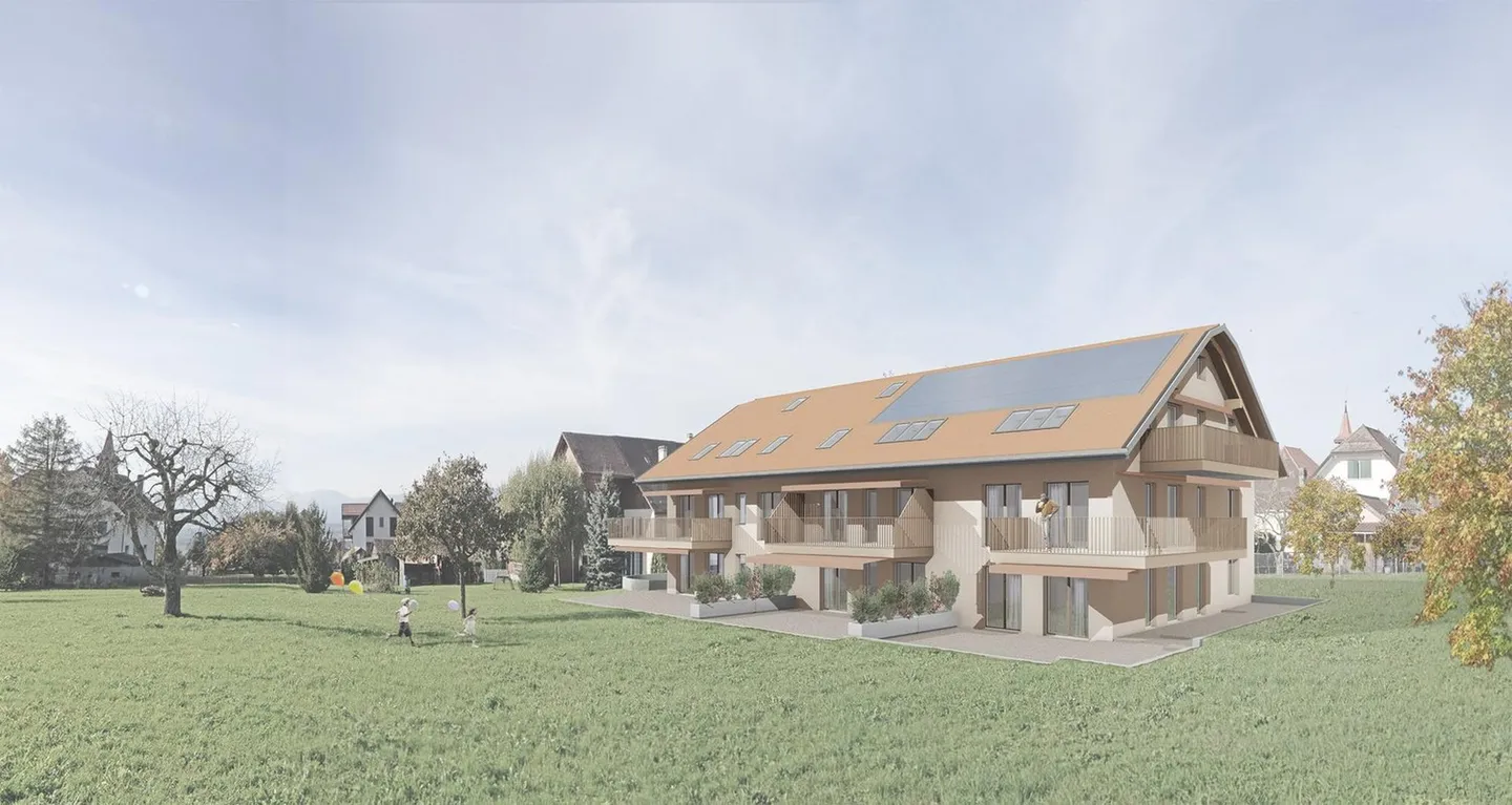 Magnifico appartamento mansardato di 3,5 locali a Sullens - Foto 1 di 9