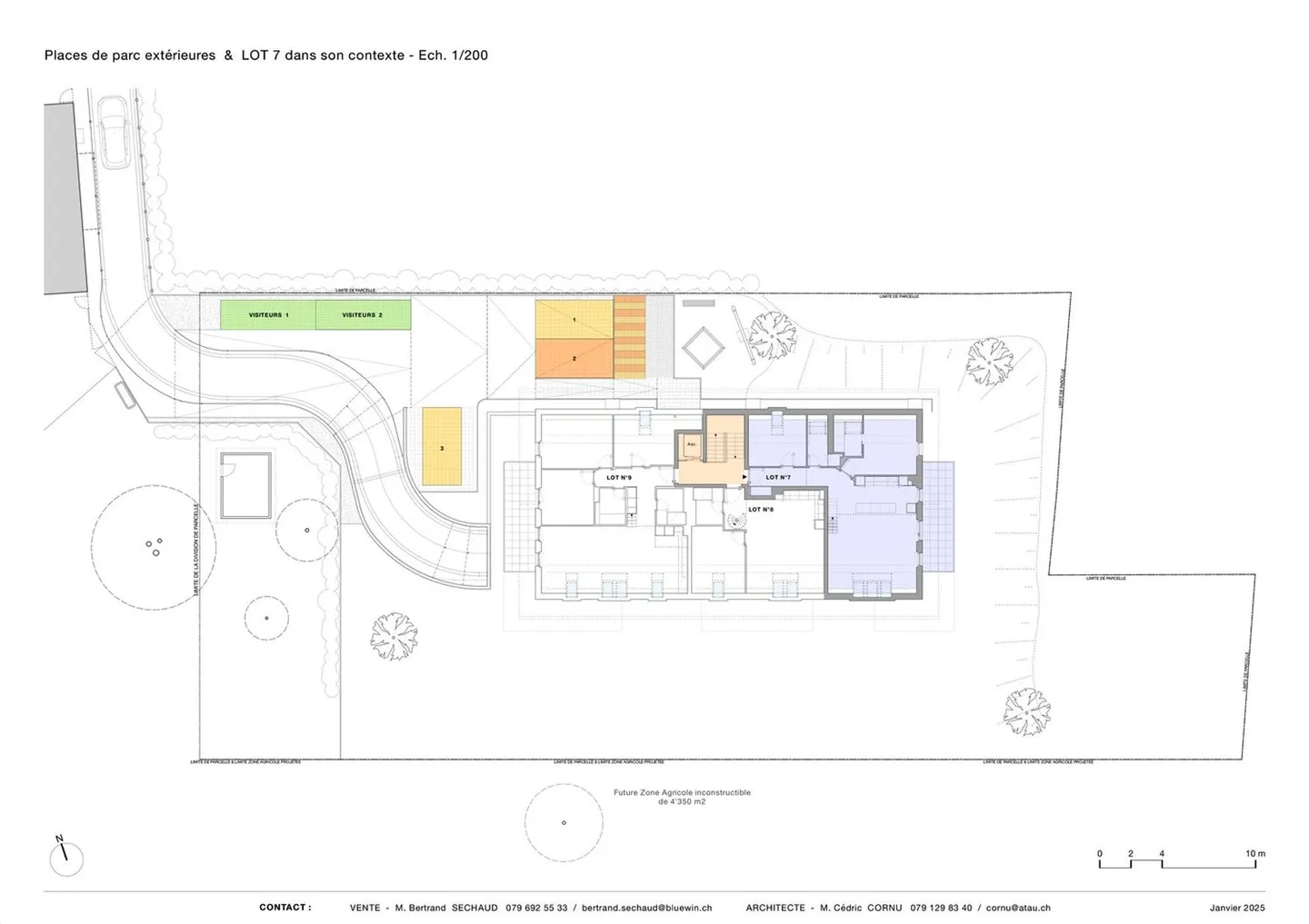 Magnifico appartamento mansardato di 3,5 locali a Sullens - Foto 4 di 9