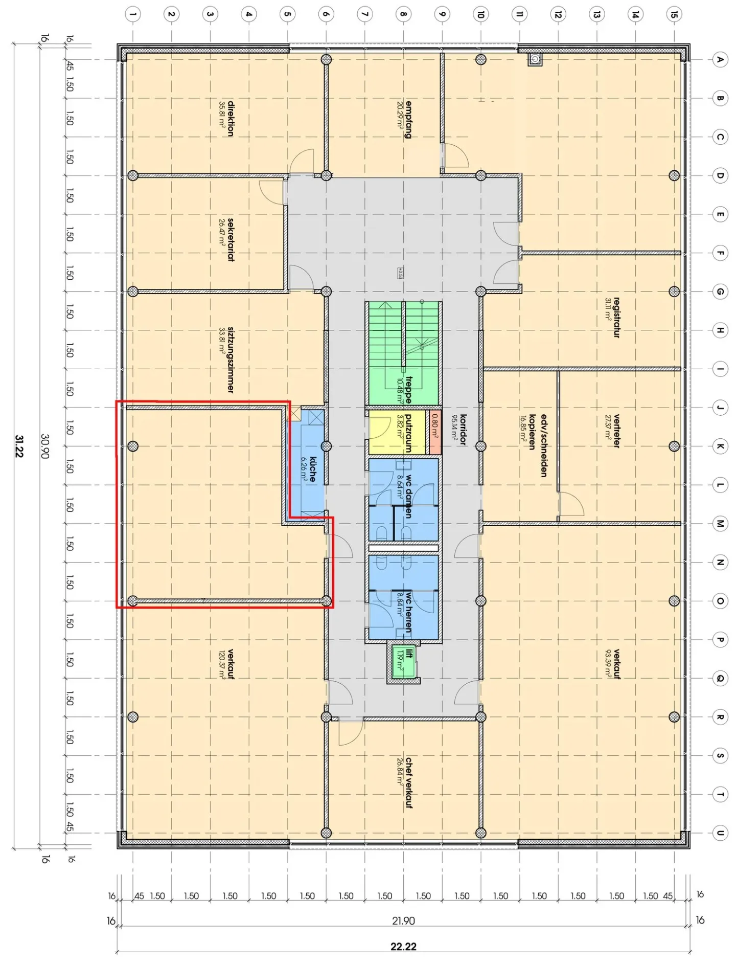 Moderne Büroflächen in Solothurn - Foto 7 von 8