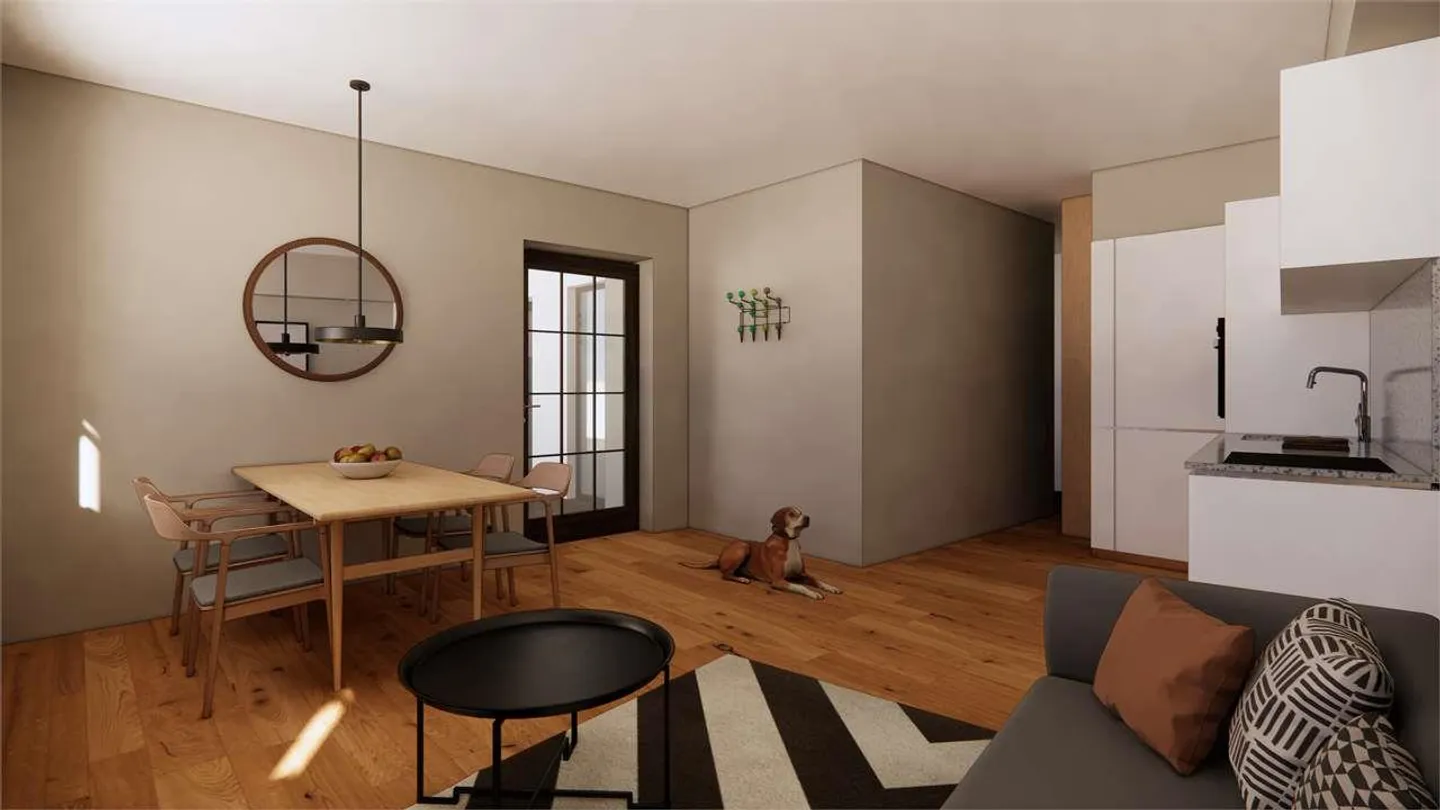 2.5 rooms in the center of Bedano - Under construction - Photo 1 of 3
