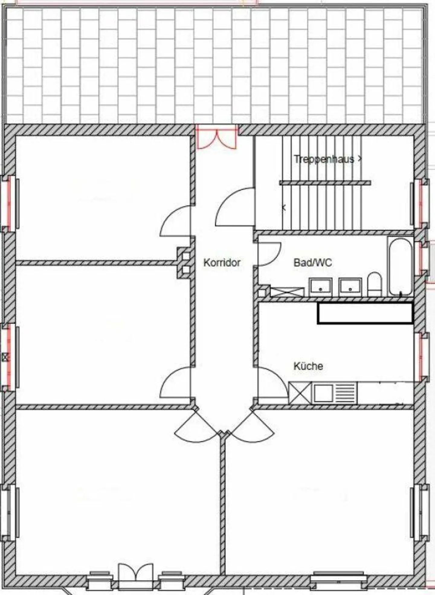 Luminoso appartamento con ampia terrazza soleggiata - Foto 8 di 8