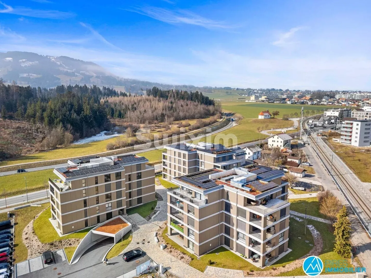 Exklusivität! Luxuriöse Wohnung mit Blick auf die Berge! - Foto 1 von 7