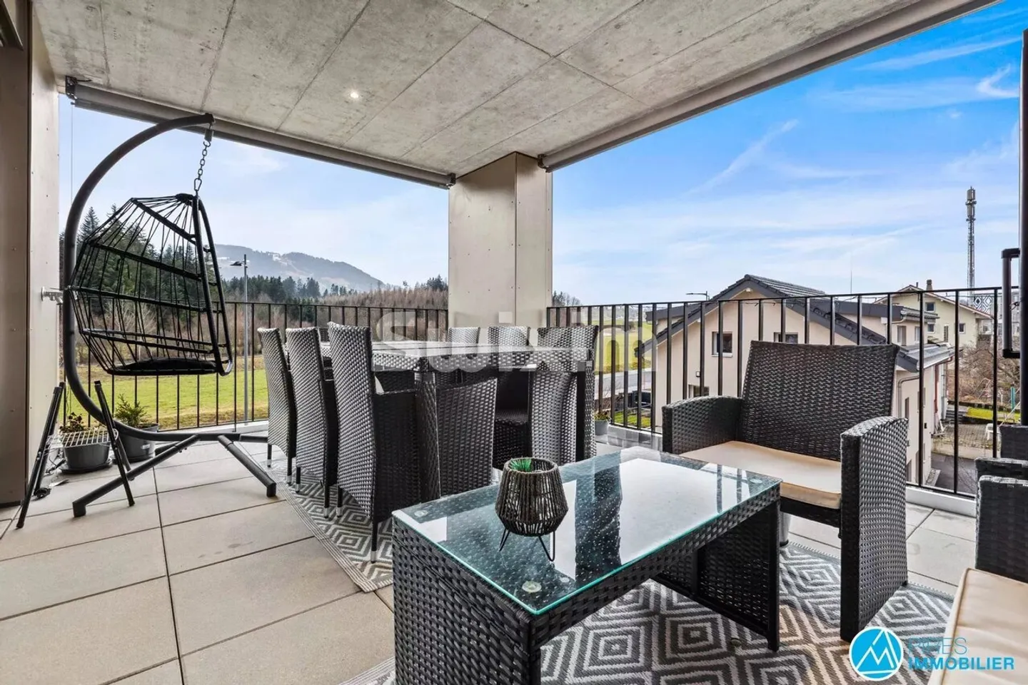 Exklusivität! Luxuriöse Wohnung mit Blick auf die Berge! - Foto 2 von 7
