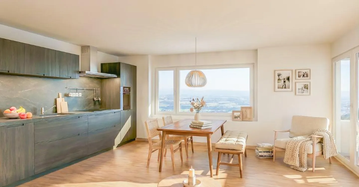 Nouvel appartement PPE avec 3,5 pièces - Vivre au soleil, au-dessus du brouillard - Photo 6 sur 13