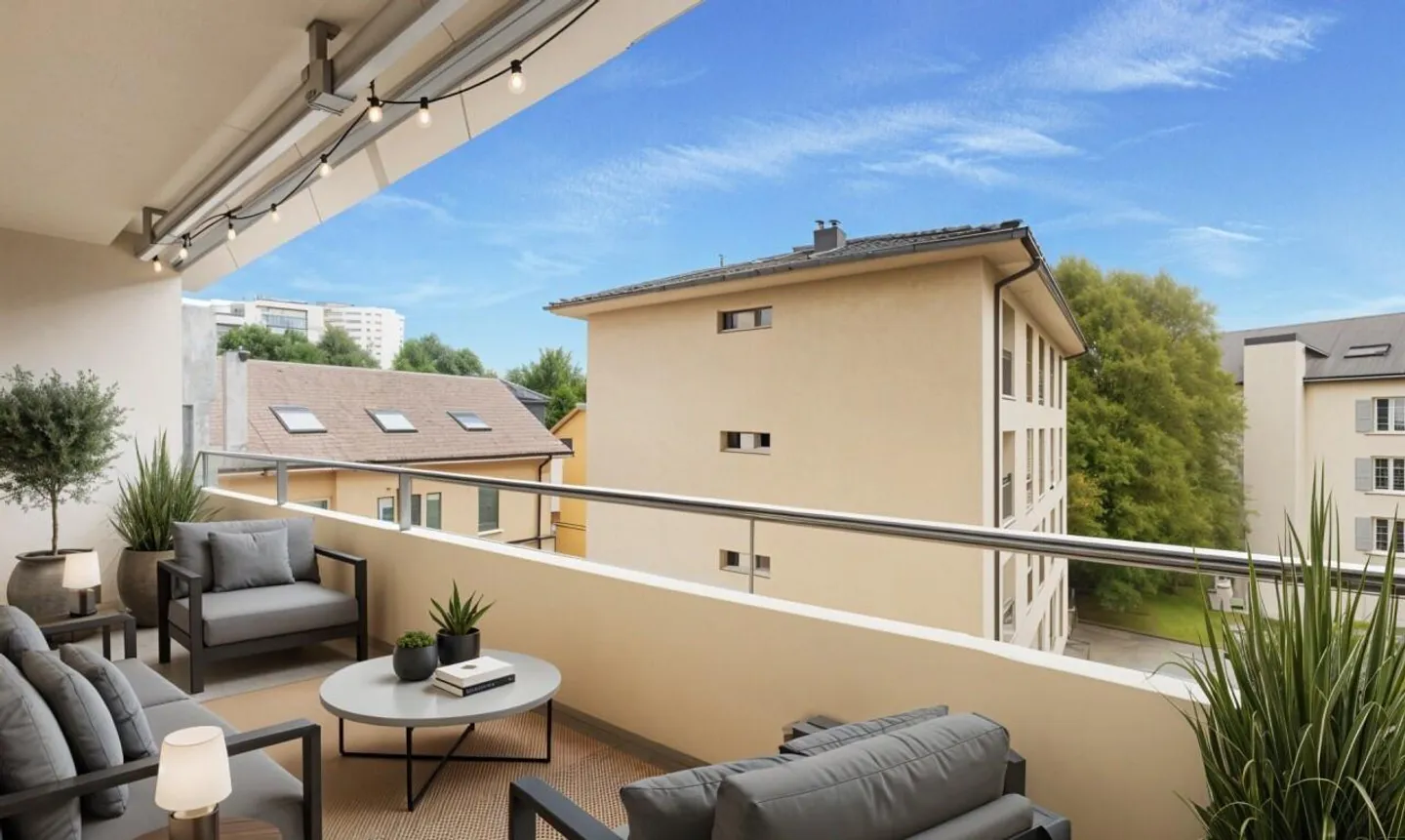 Zeitgenössische Wohnung in der Nähe des Stadtzentrums - Foto 5 von 9