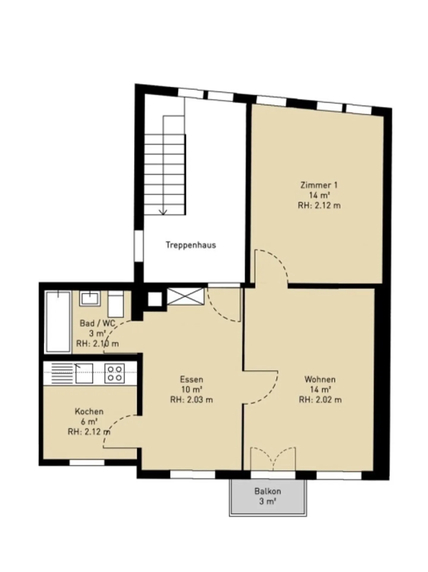 Wohnung mieten - Foto 7 von 7