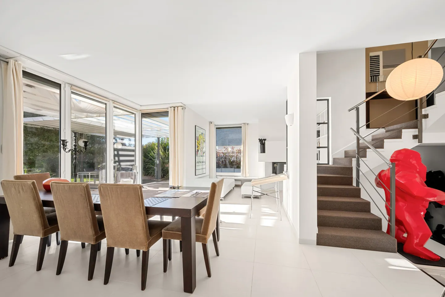 Architect-designed house in the heart of the Geneva countryside, Left Bank - Photo 6 of 19