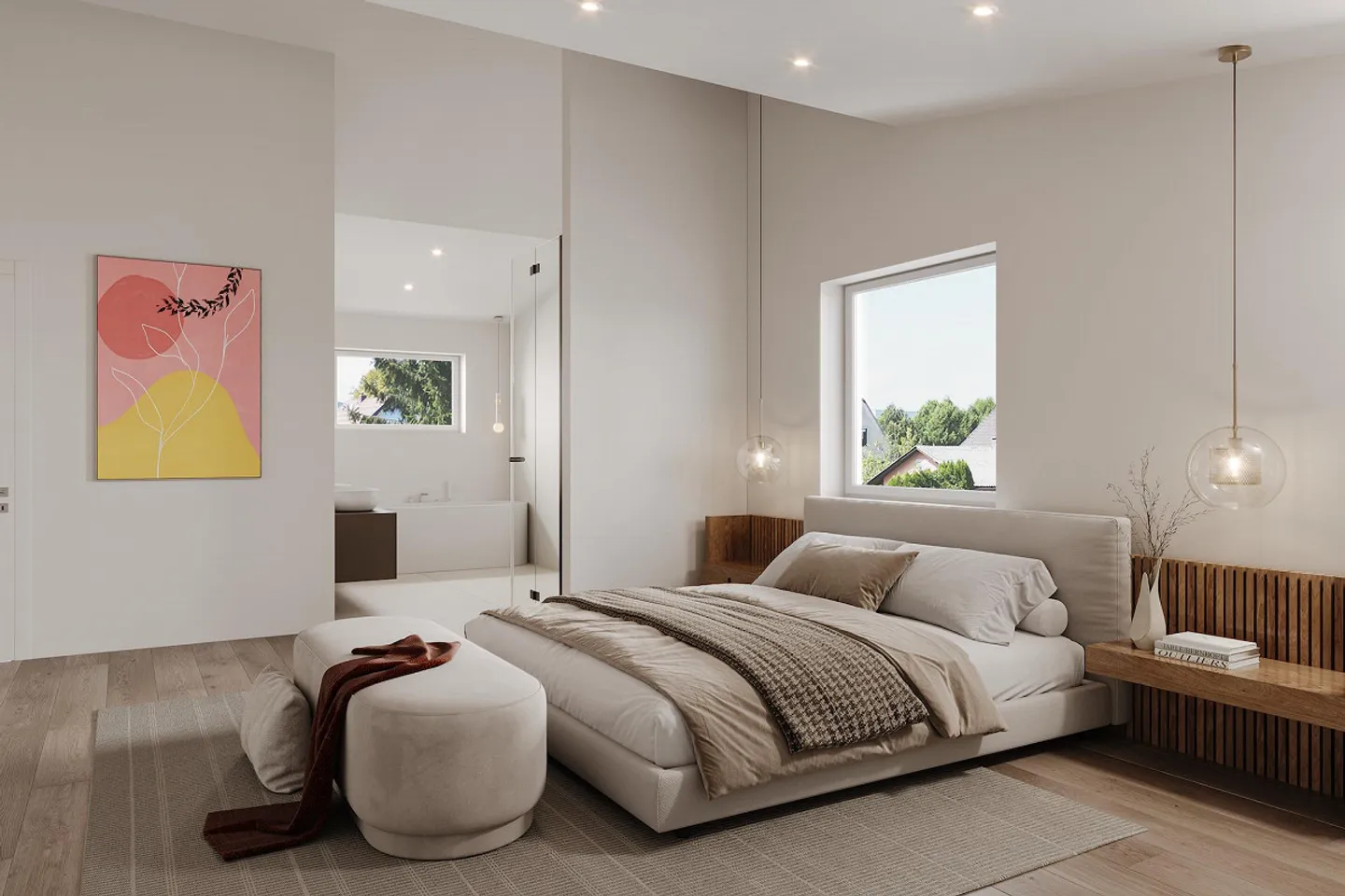 Nouvelle construction : Top moderne oasis de vie avec grande part de jardin - Photo 3 sur 5