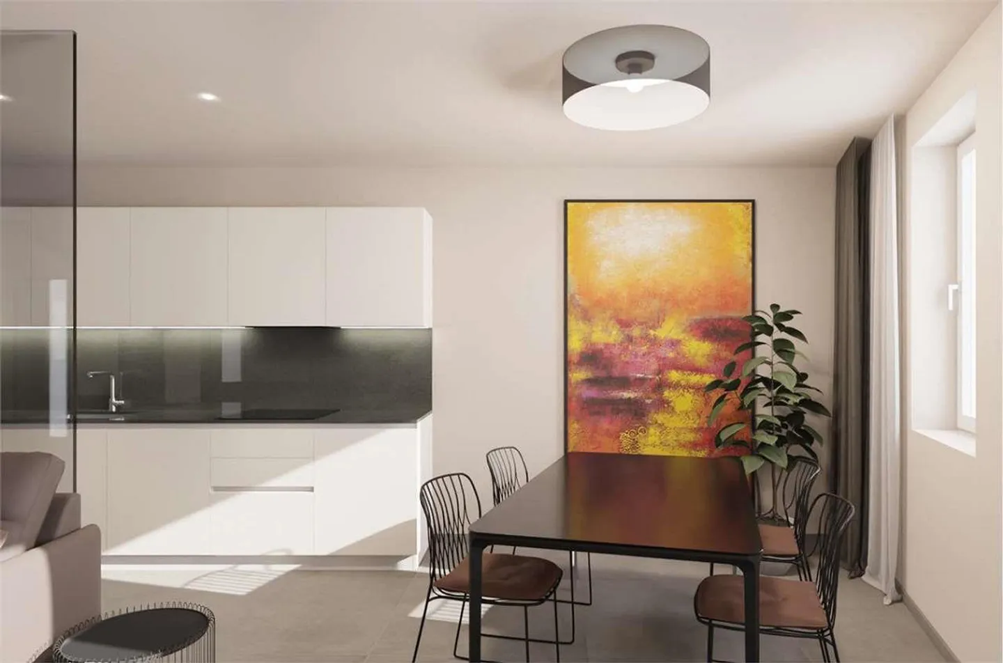 3.5 rooms in the nucleus of Bedano - Under construction - Photo 2 of 13