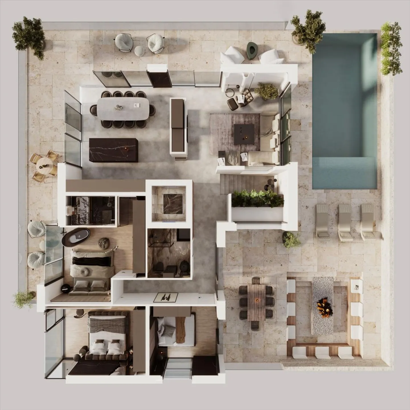 Luxury Penthouse with 4.5 Rooms - Photo 13 of 13