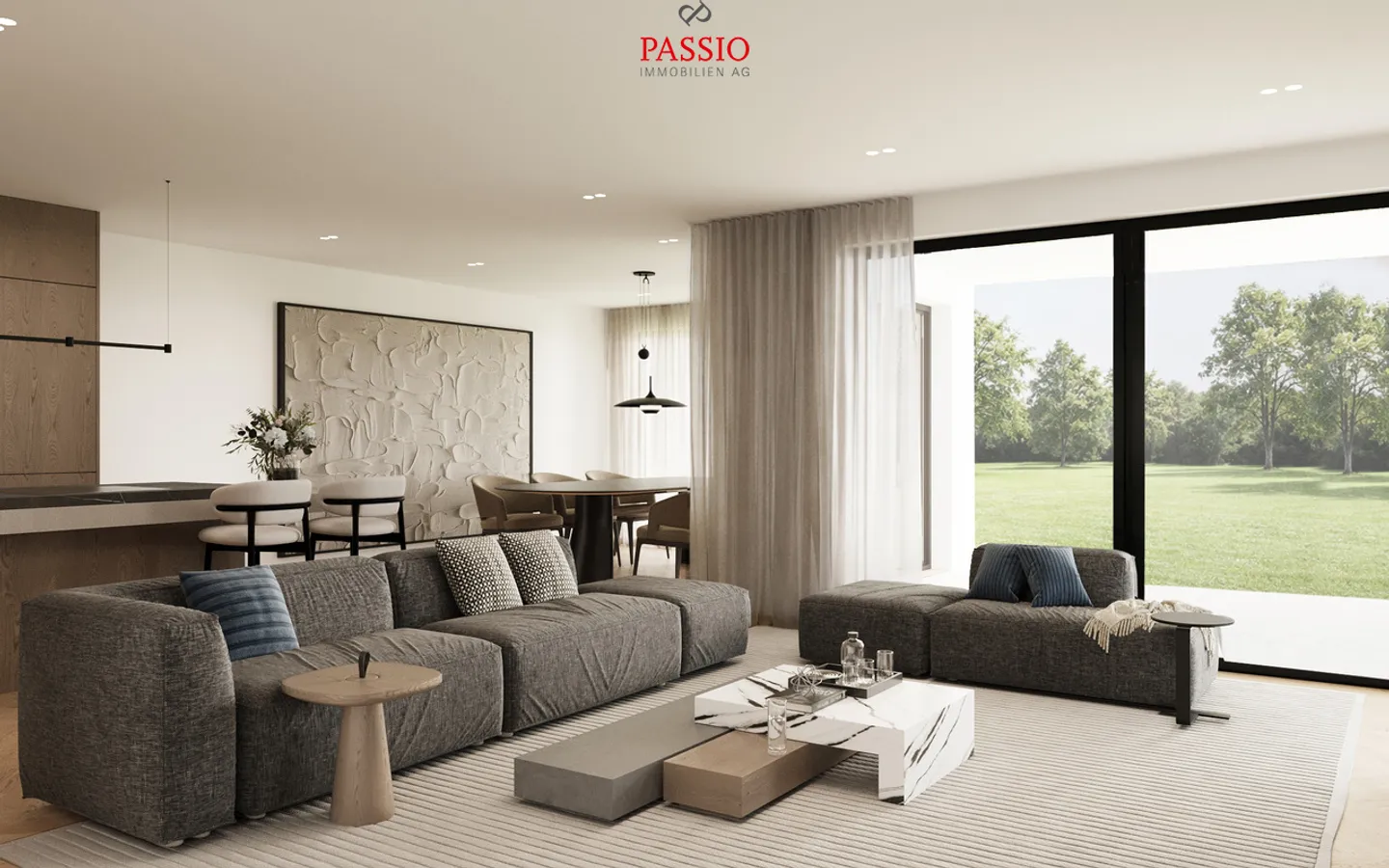 New construction with design options: Modern 6.5-room semi-detached house - Photo 6 of 16