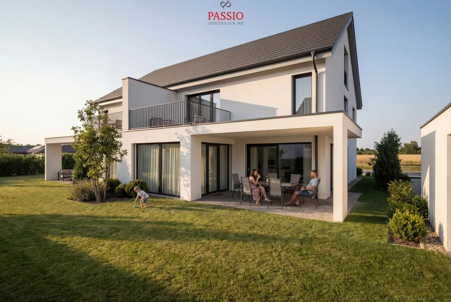 New construction with design options: Modern 6.5-room semi-detached house - Photo 12 of 16
