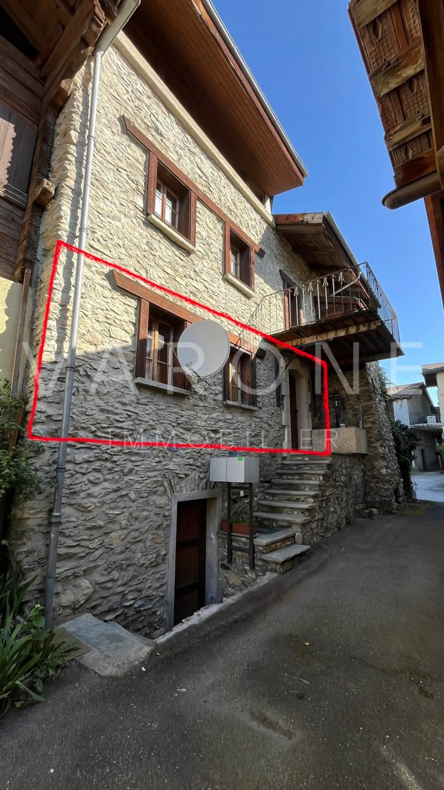 Charmante Wohnung in Roumaz - Foto 7 von 9