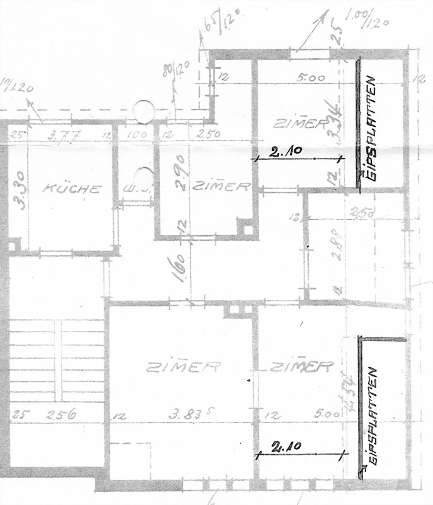 5-room apartment with balcony in the St. Fiden district - Photo 15 of 15