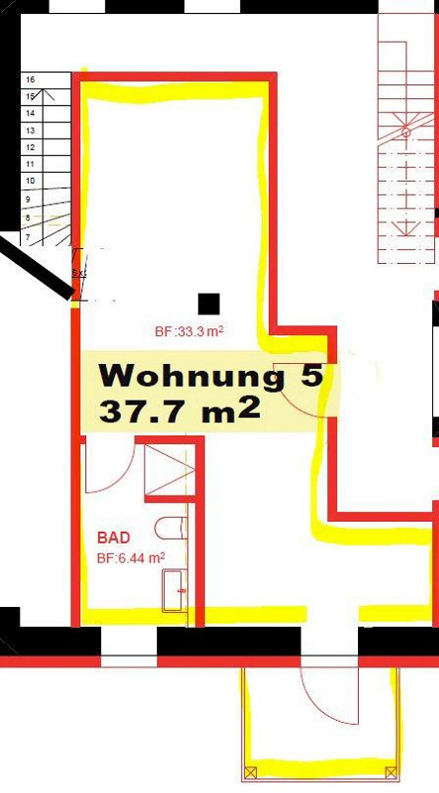 Moderne Wohnung mit Lift - Foto 5 von 5