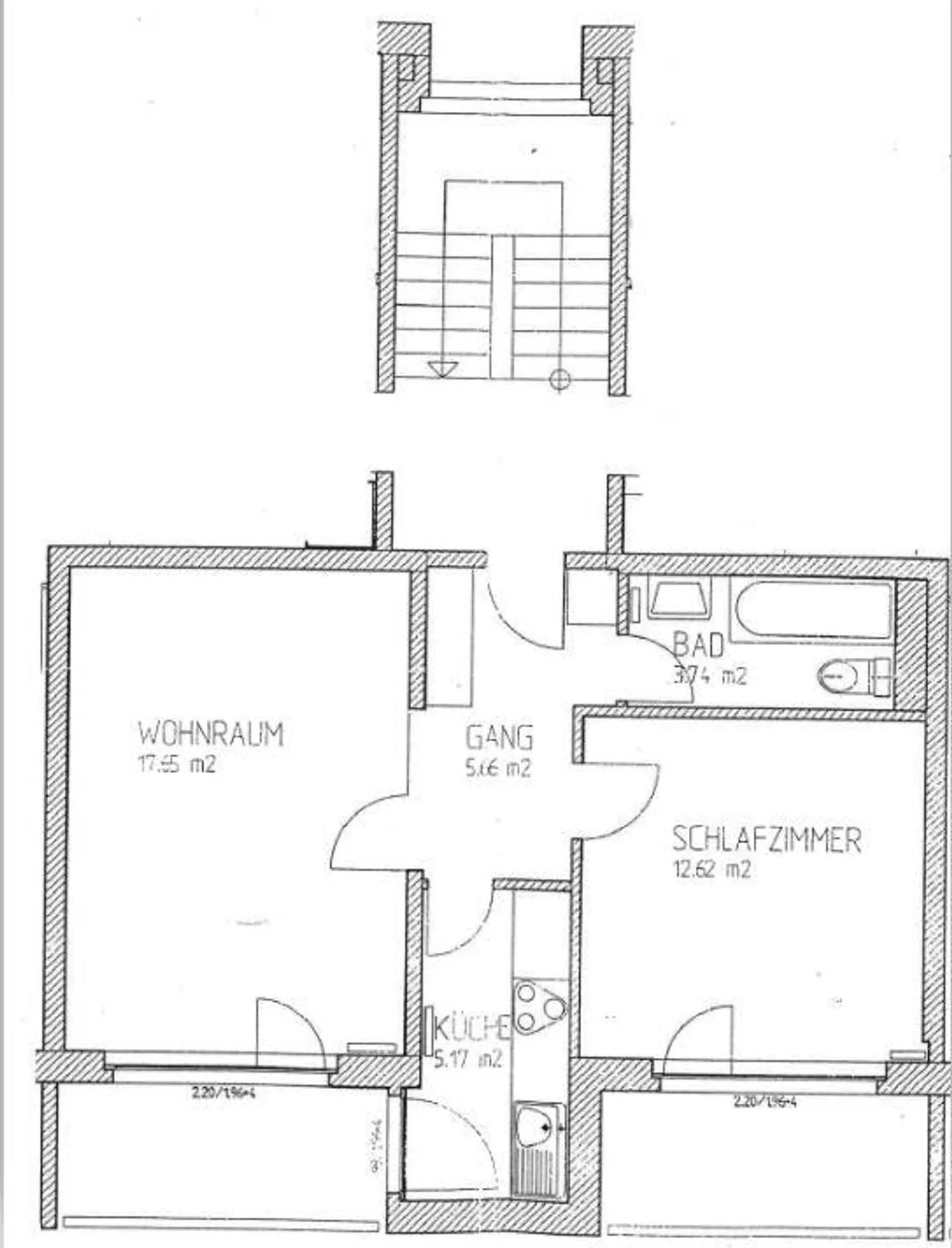 Beautiful and bright 2-room apartment - Photo 6 of 6