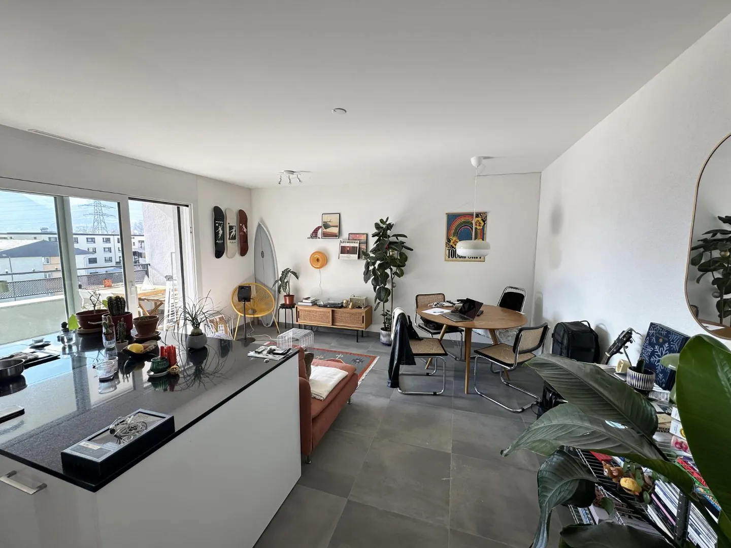 Aproz (Sion) - Appartamento attico di 2.5 locali con balcone e posto auto - Foto 5 di 13