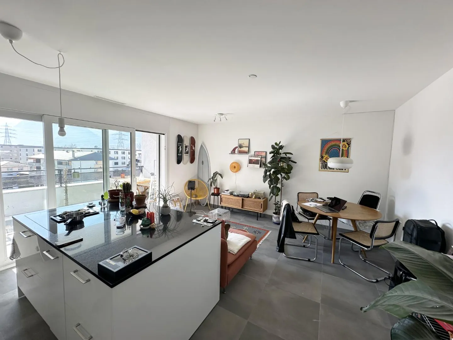 Aproz (Sion) - Appartamento attico di 2.5 locali con balcone e posto auto - Foto 6 di 13