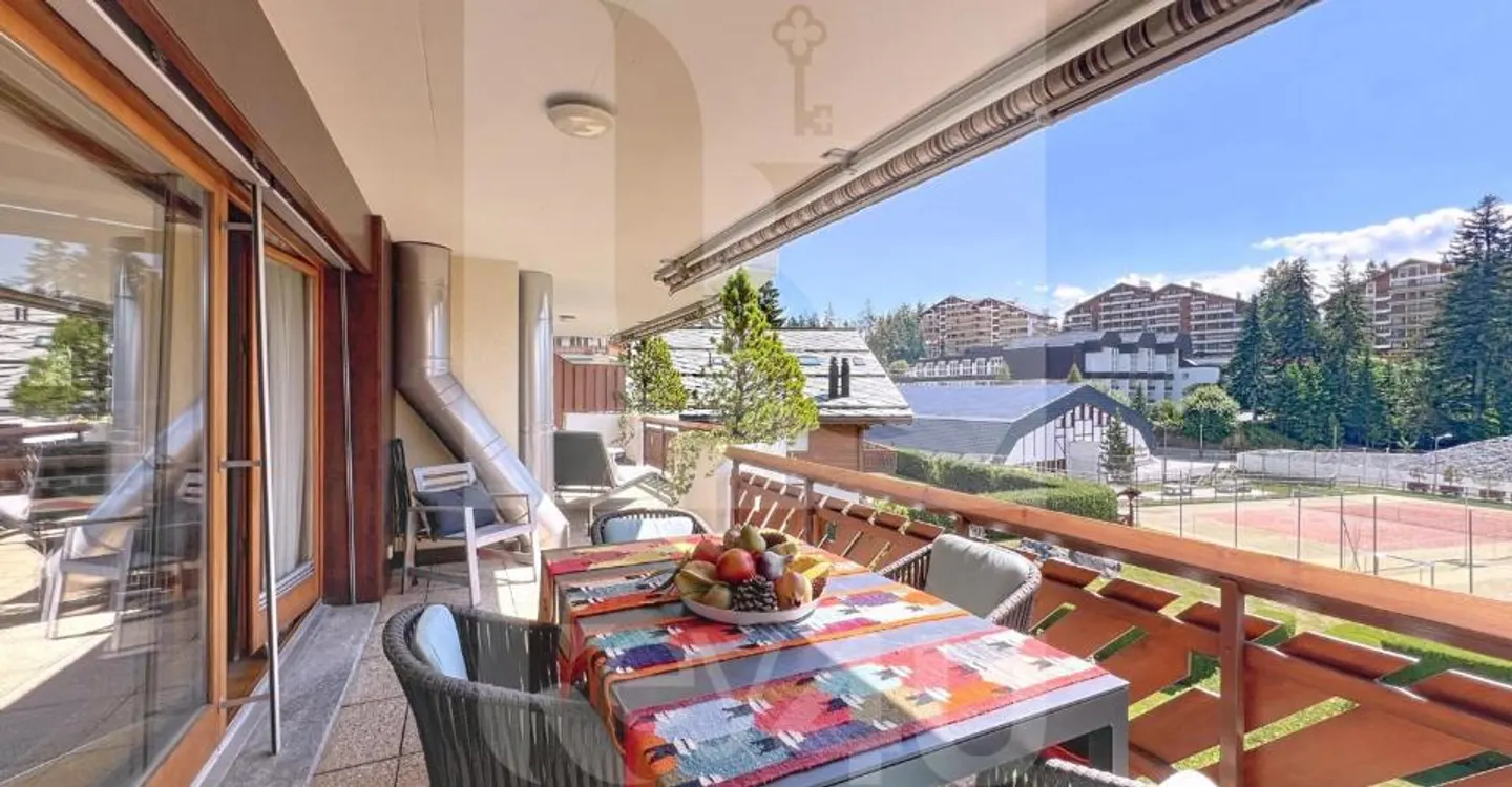 Appartement Élégant à Crans - Photo 1 sur 11
