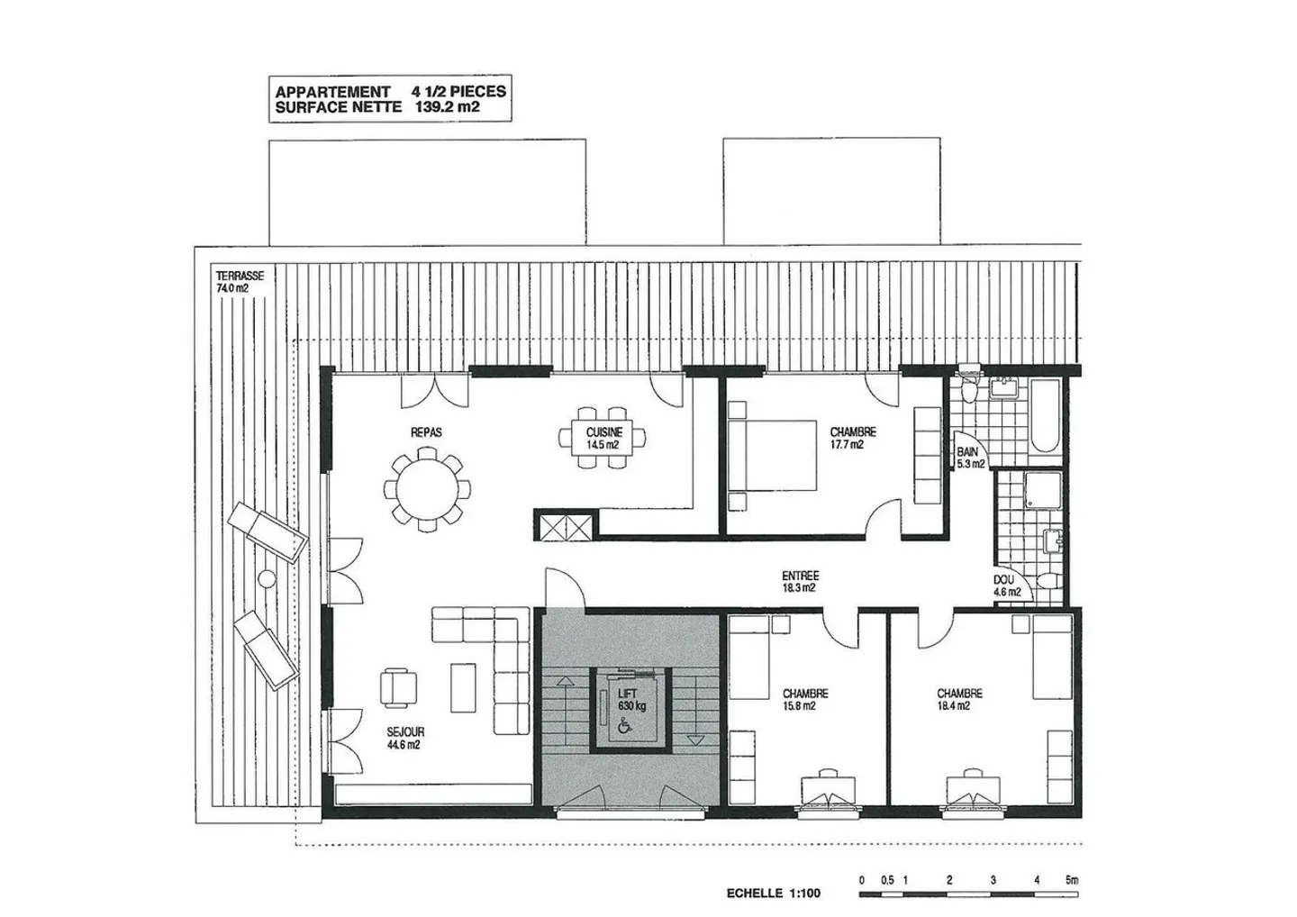 Superb 4.5 Zimmer Penthouse-Wohnung - Foto 12 von 13