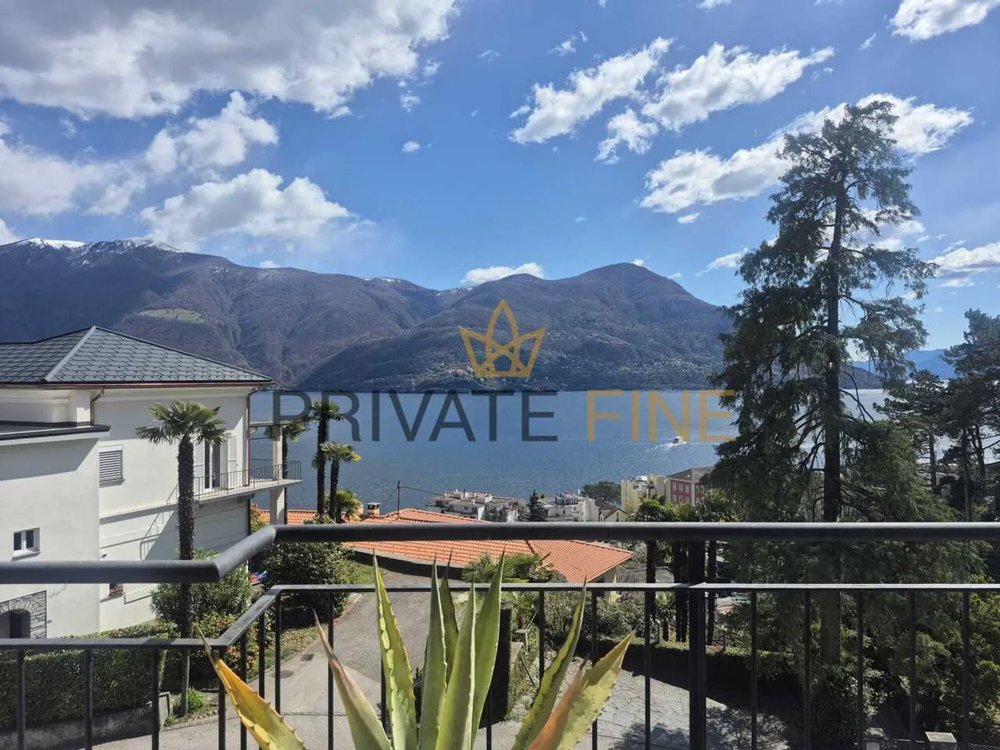 Belle appartement en attique de 4,5 pièces à Brissago avec vue sur le lac (71) - Photo 1 sur 9