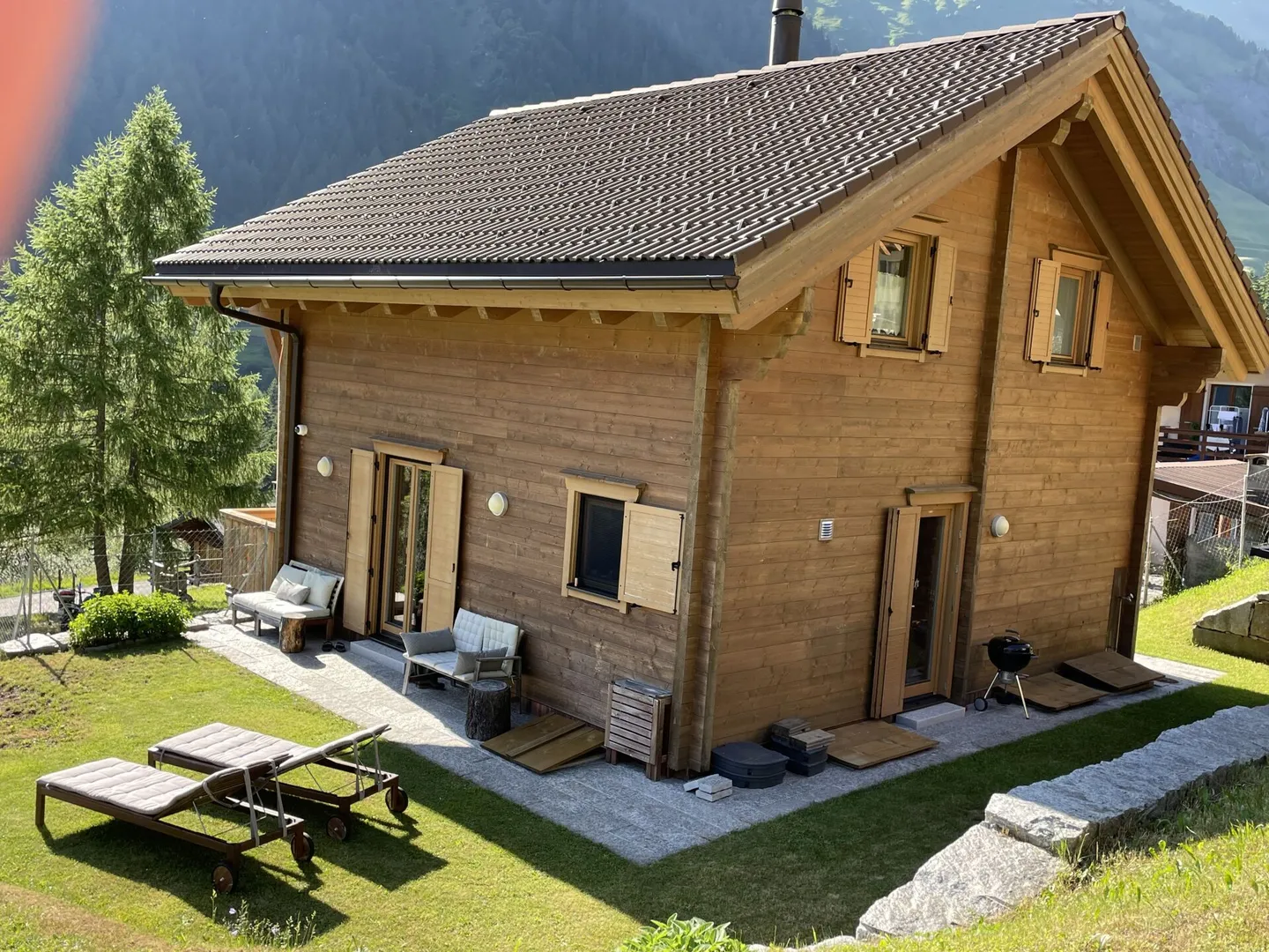 Wunderschönes Chalet mit unverbauter Aussicht auf die Berge - Foto 5 von 21