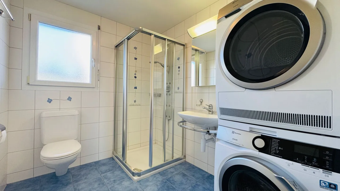 Grosse 4.5 Zimmer-Wohnung, Lift, 2 Nasszellen, Wintergarten, Balkon, Keller, AEHP und PP - Foto 9 von 16
