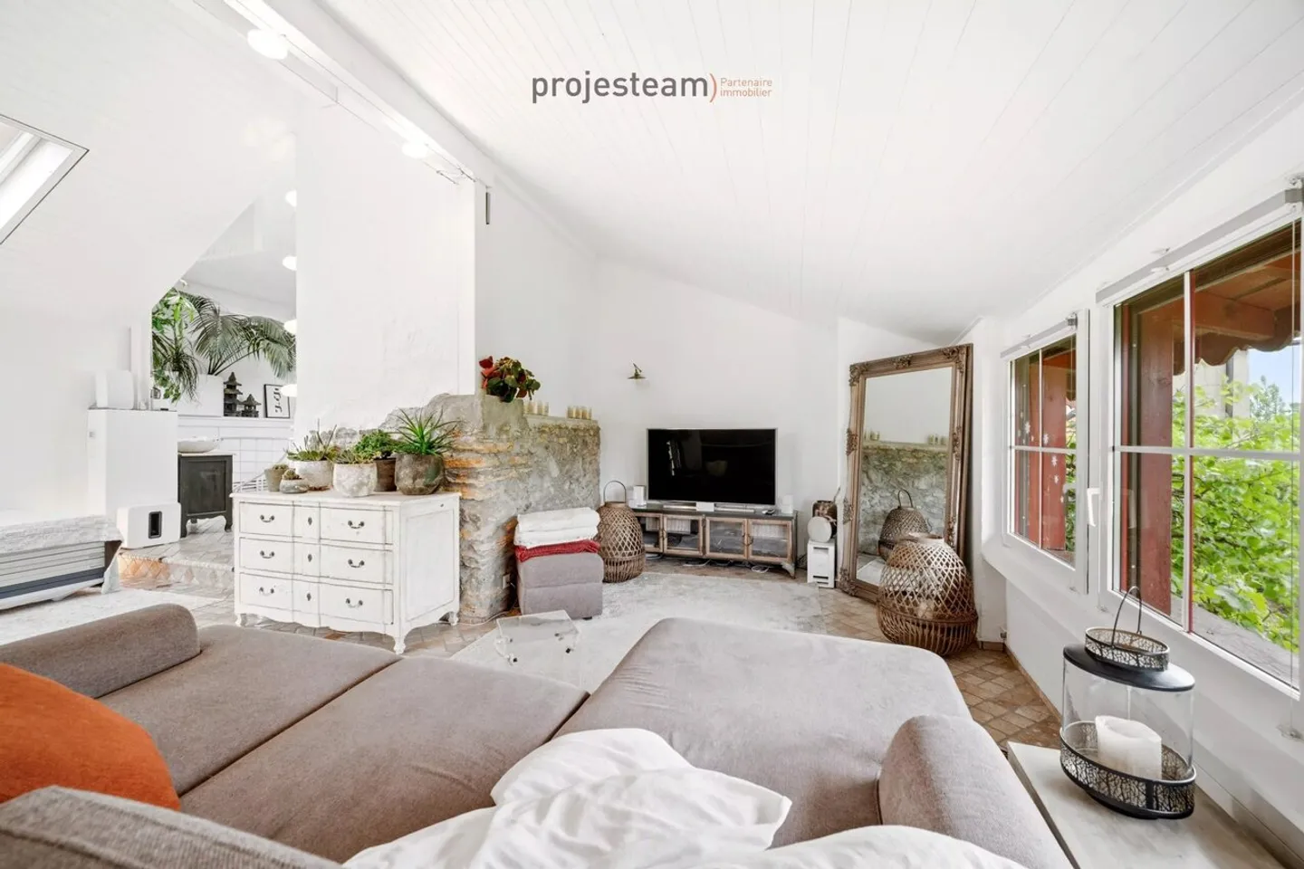 Charmantes Triplex in Renoviertem Bauernhof - Foto 6 von 13