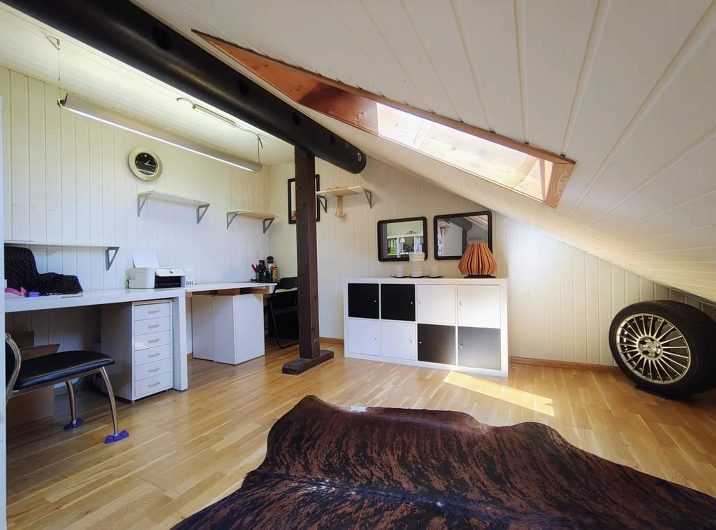 Beautiful, bright 1-room attic in Birsfelden - Photo 1 of 9
