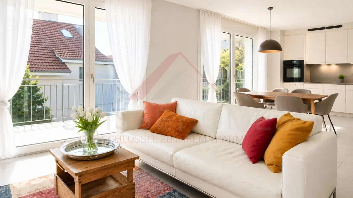 Maison multifamiliale moderne, bien entretenue et entièrement louée à Mühlethurnen - Photo 2 sur 11