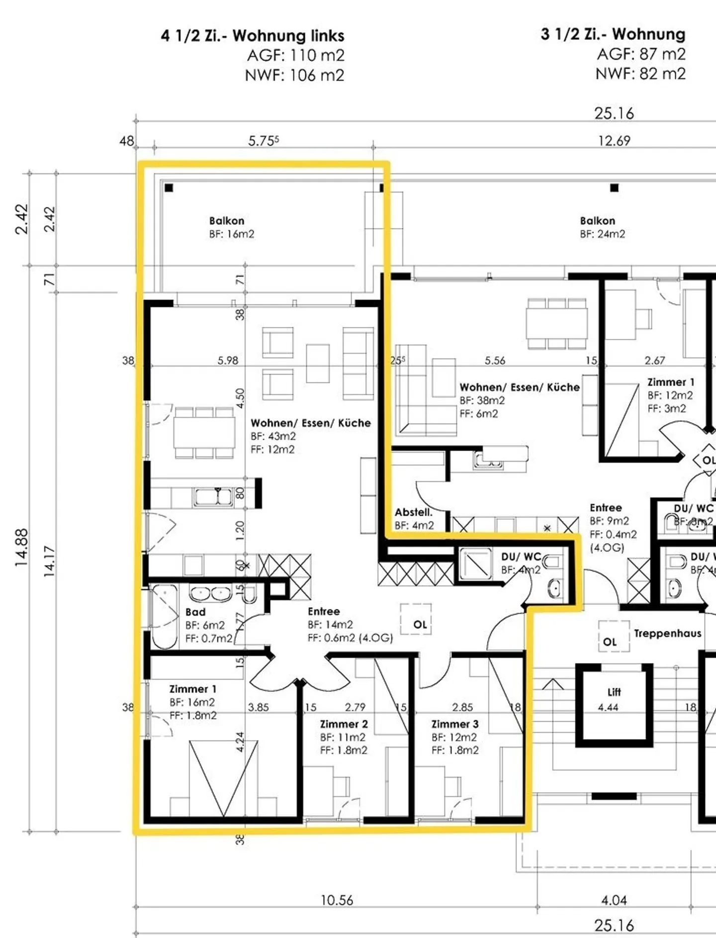 Familienfreundliche Wohnung mit Pilatusblick - Foto 10 von 11