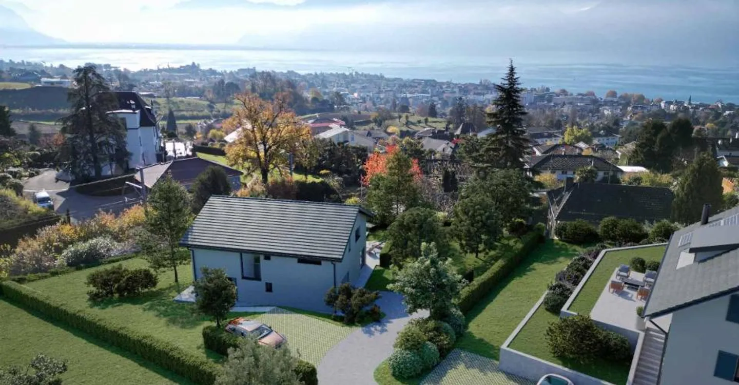 Maison individuelle 5.5 pièces à St-Légier-La Chiésaz - Photo 2 sur 2