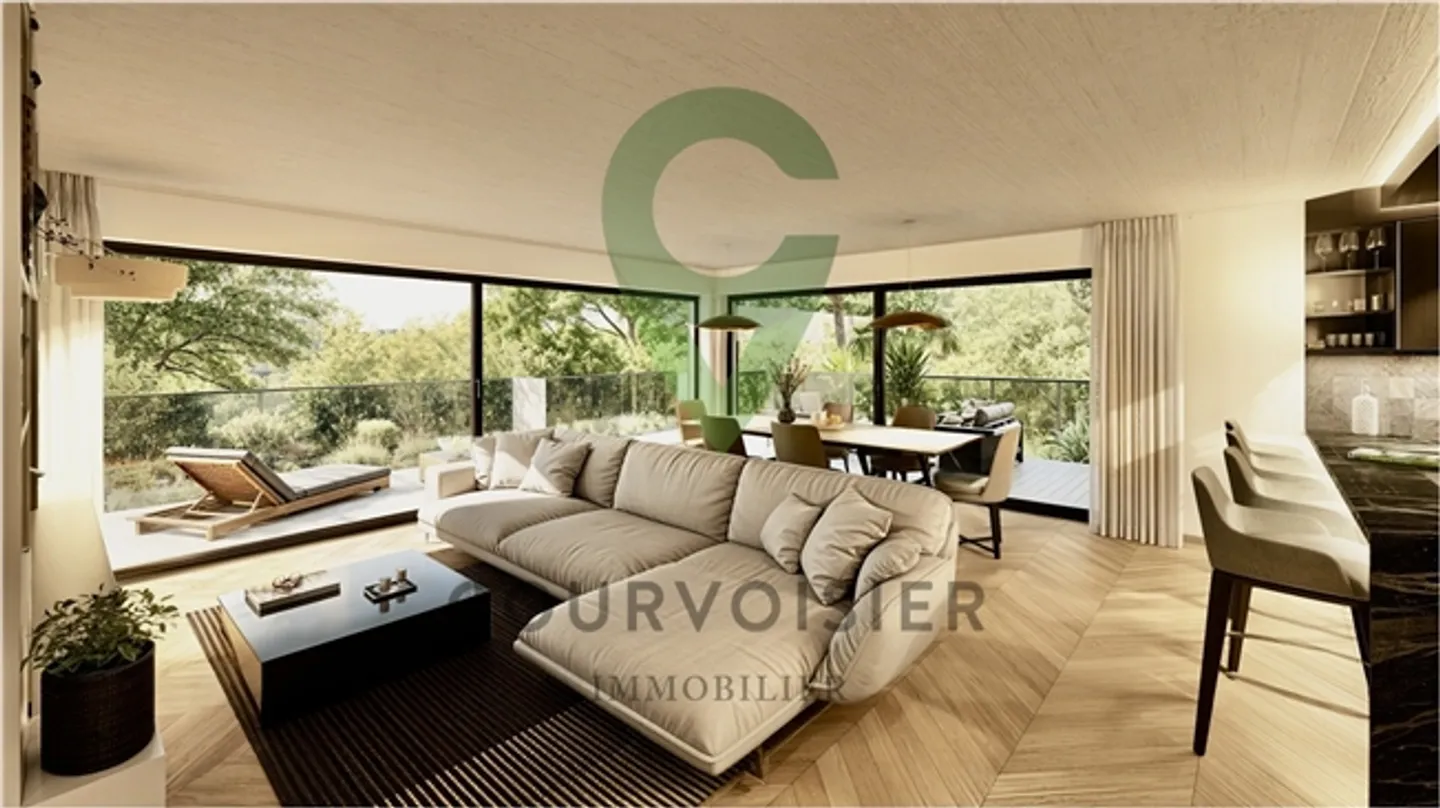 NOUVEL APPARTEMENT DE 5,5 PIÈCES DANS PETITE PPE - Photo 3 sur 6