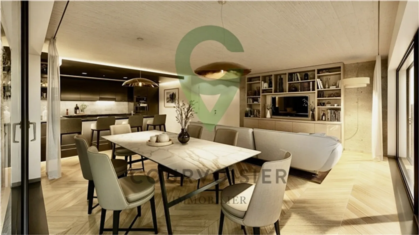 NOUVEL APPARTEMENT DE 5,5 PIÈCES DANS PETITE PPE - Photo 4 sur 6