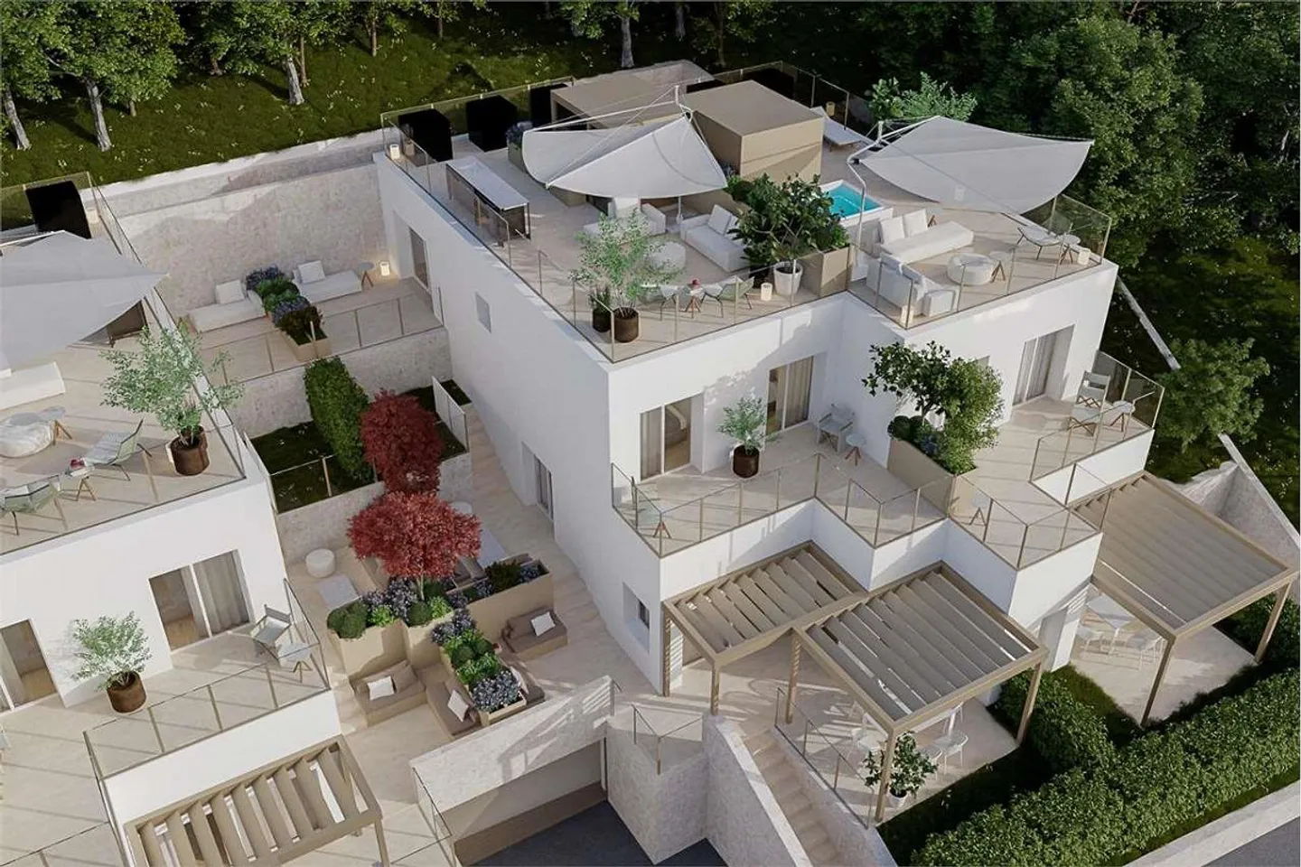 Villa moderna di nuova costruzione a Pura - Foto 12 di 13