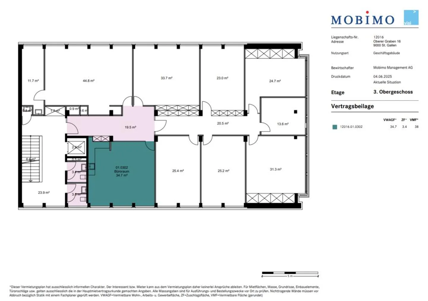 Office space 38 m2 for rent from 1.11.2025 or by arrangement - Photo 4 of 4