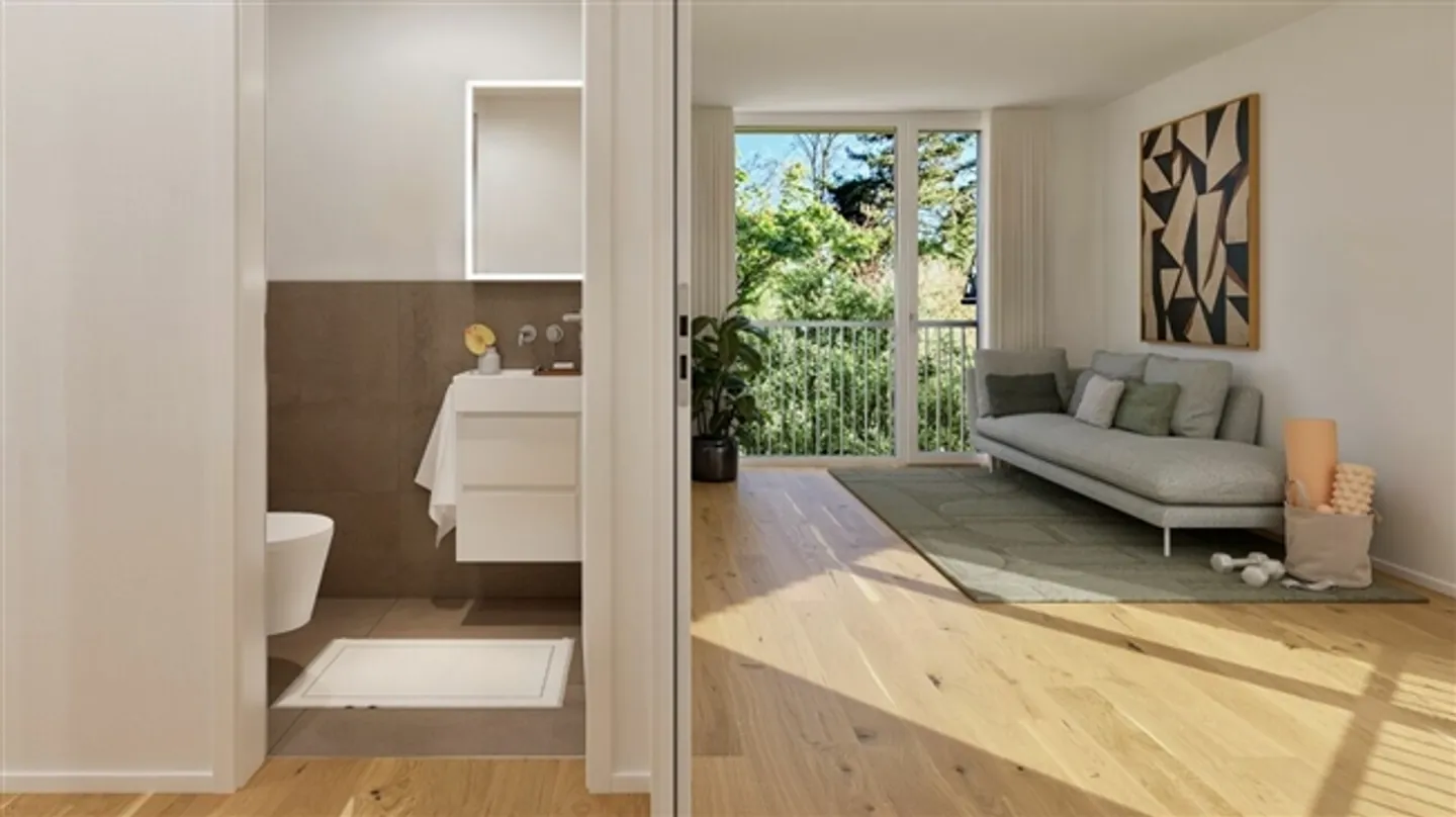 «Attraktive 4.5-Zimmer-Stadtwohnung mit Weitblick» - Foto 4 von 9