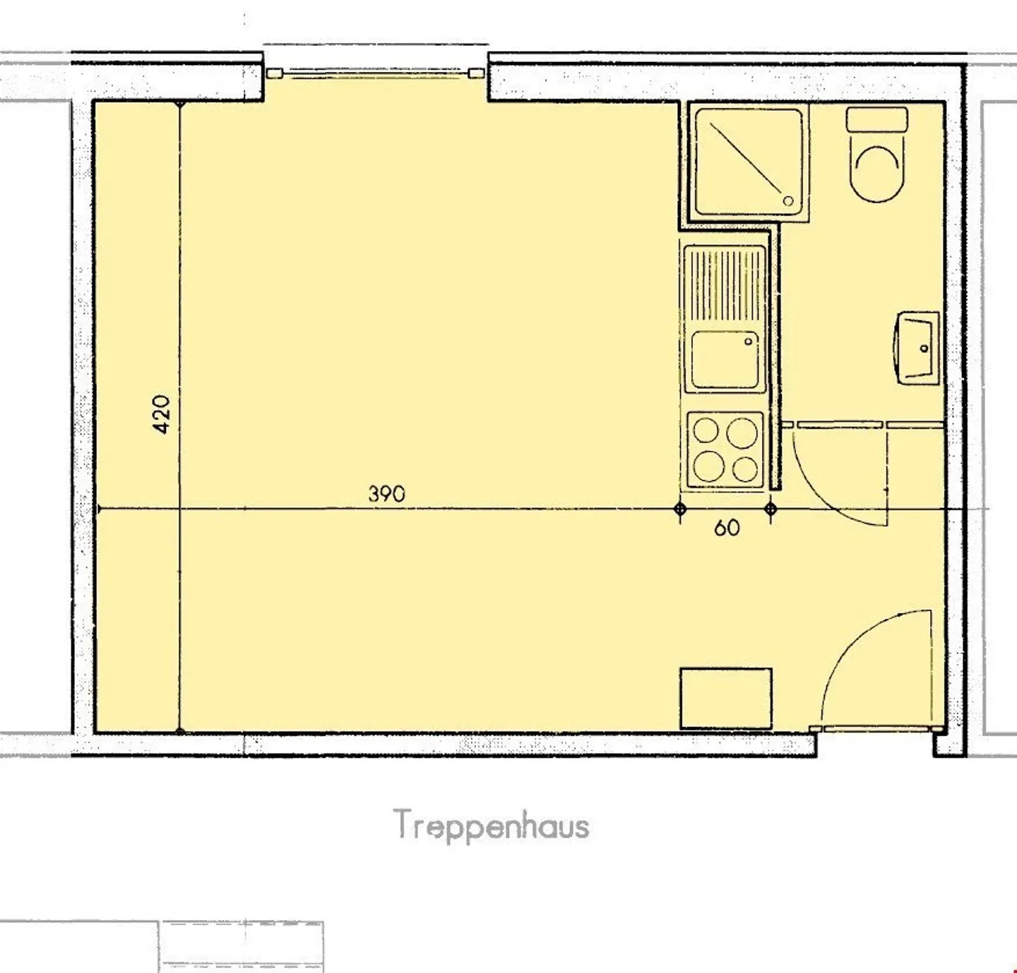 Appartement 1 pièce calme - idéal pour les étudiants/visiteurs de week-end - Photo 6 sur 7