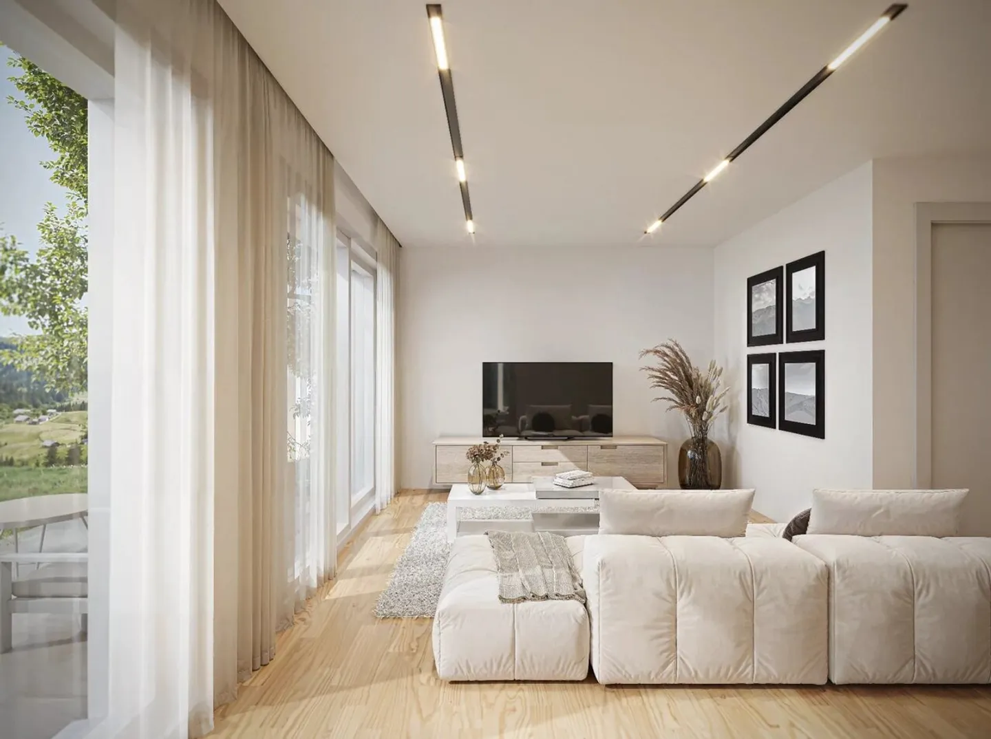 Villas contemporaines à Chermignon - Photo 3 sur 7