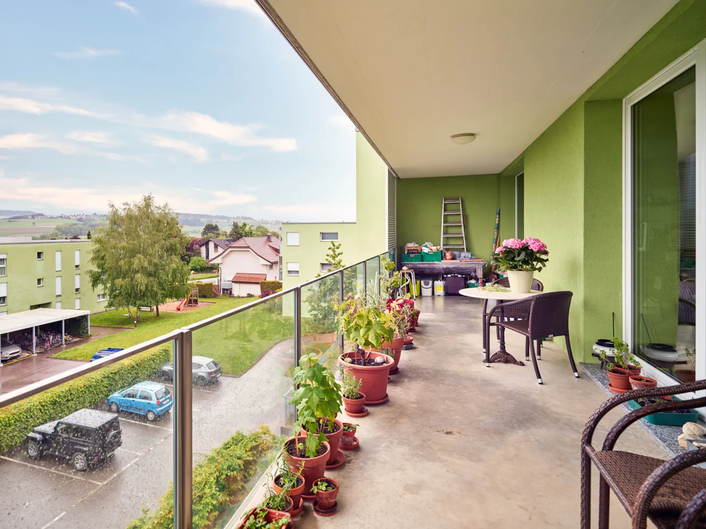 Bellissimo appartamento di 4,5 stanze con molta luce, grande balcone, ambiente tranquillo - Foto 9 di 11