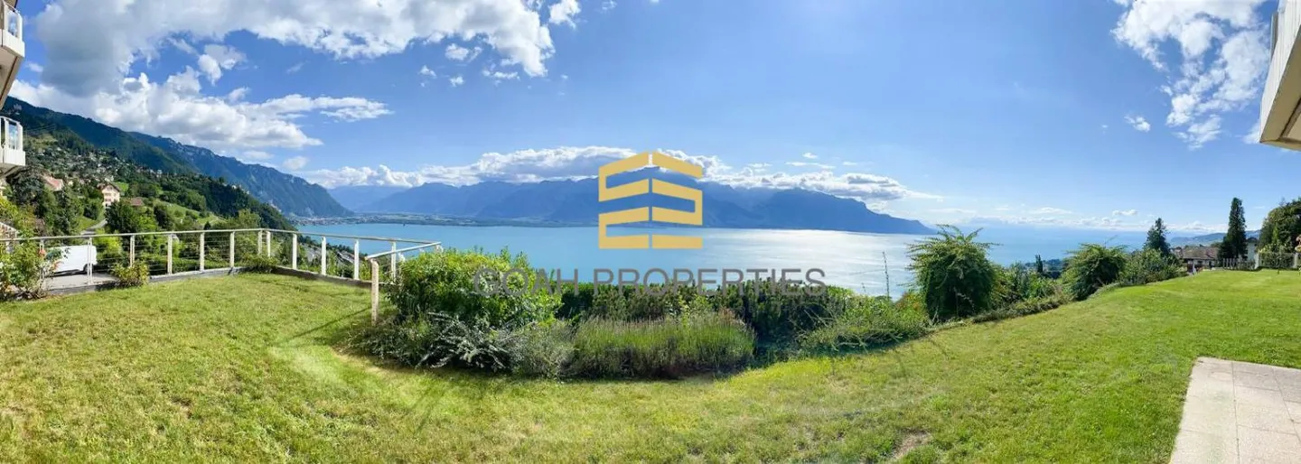 Beautiful 3.5-room apartment with terrace-garden and panoramic view - Photo 2 of 6
