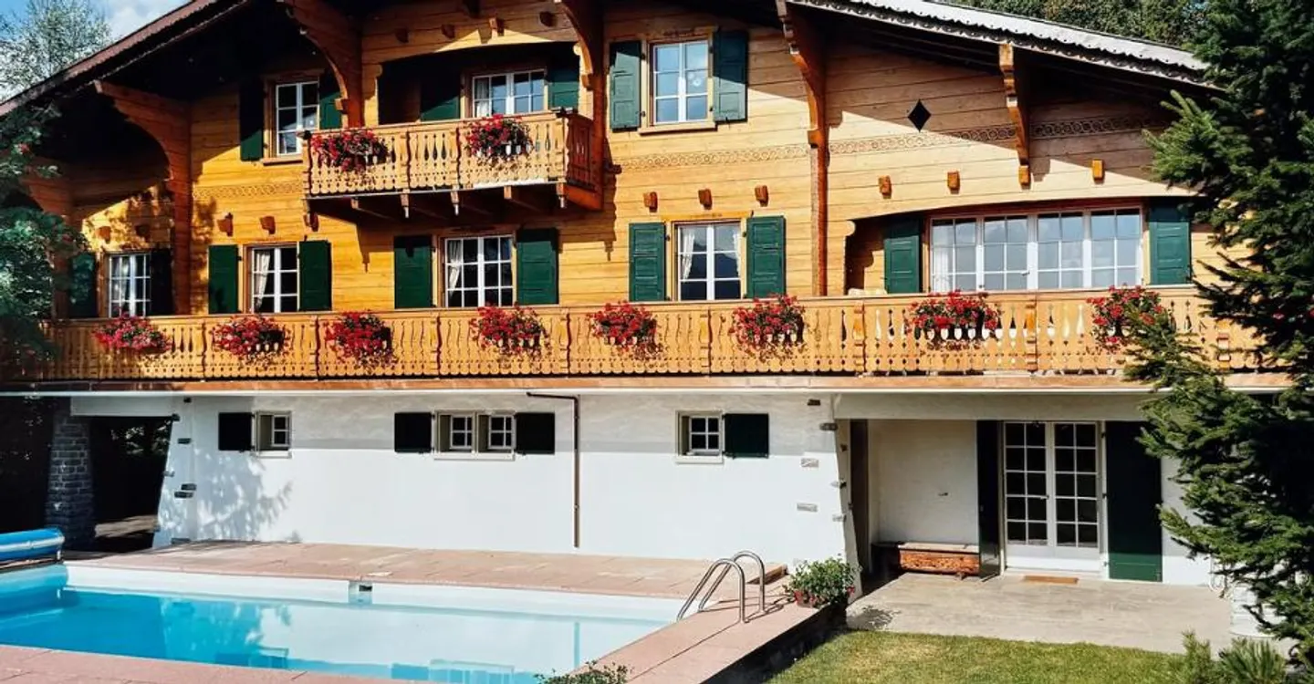 Chalet Charmant à Crans-Montana - Photo 1 sur 12