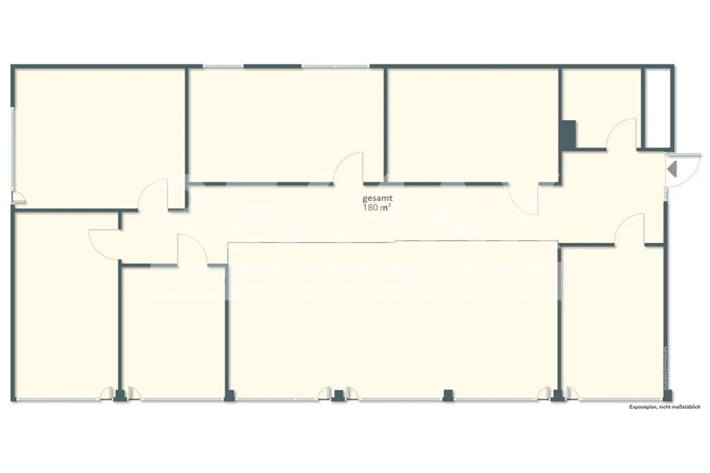 Helle und gut ausgebaute Büroeinheit im Ebipark, Breitloostrasse 10 in Oberglatt zu vermieten - Foto 7 von 8