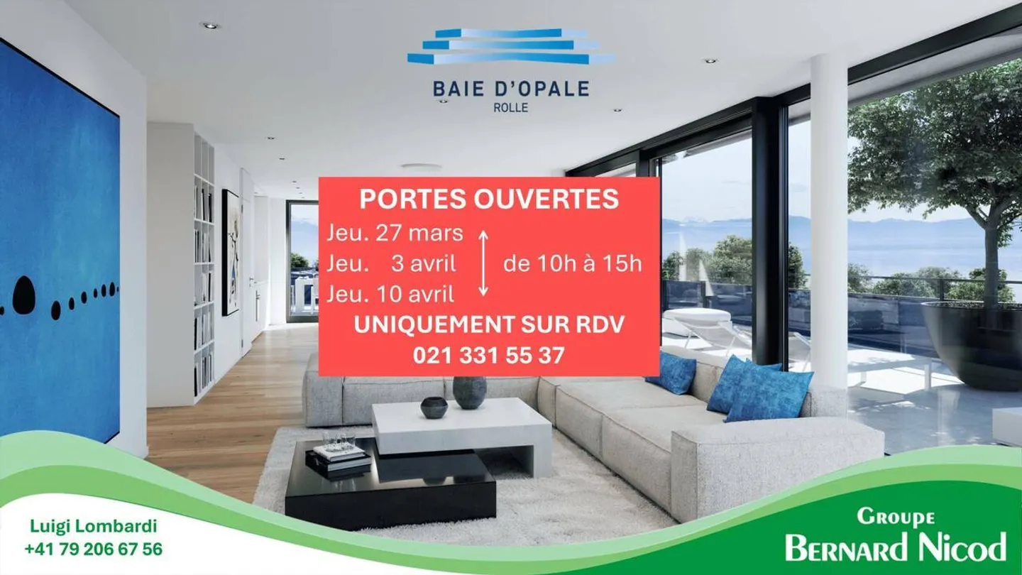 GIORNATA APERTA SU APPUNTAMENTO: Nuovo attico di 2,5 locali con terrazza e vista mozzafiato sul lago - Foto 3 di 7
